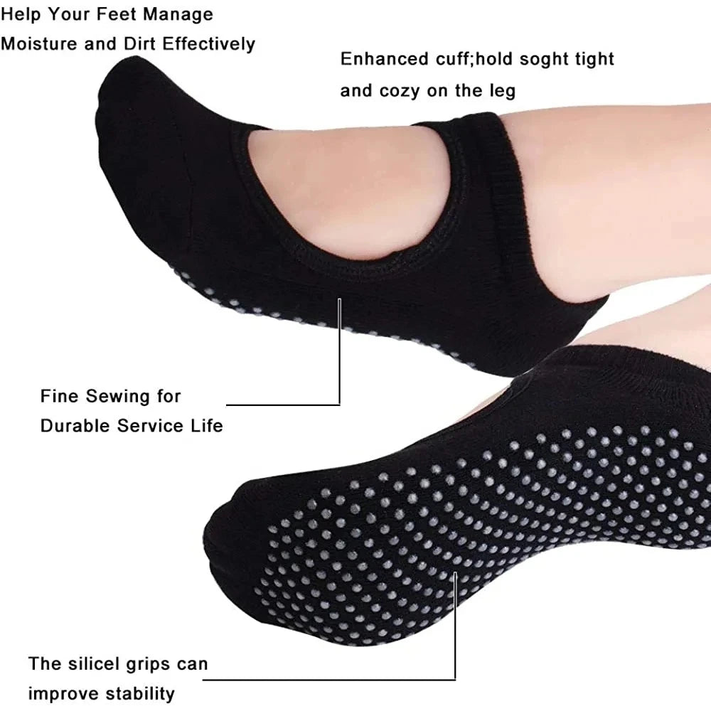 AntiGlissePro™ - chaussettes anti dérapantes | © accessoire fitness